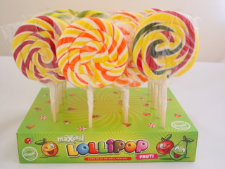 Lízátko 100 g SWIRL - VELKÉ kroucené lízátko placaté